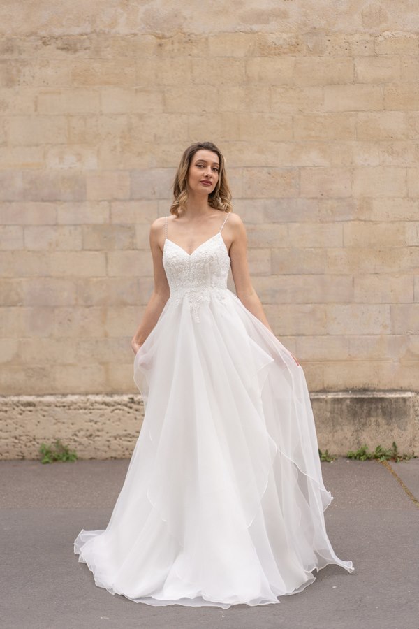 robe de cérémonie mariée princesse