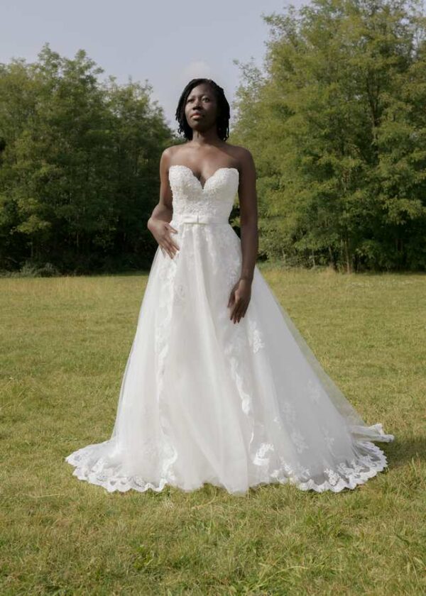 robe bustier mariage 75002